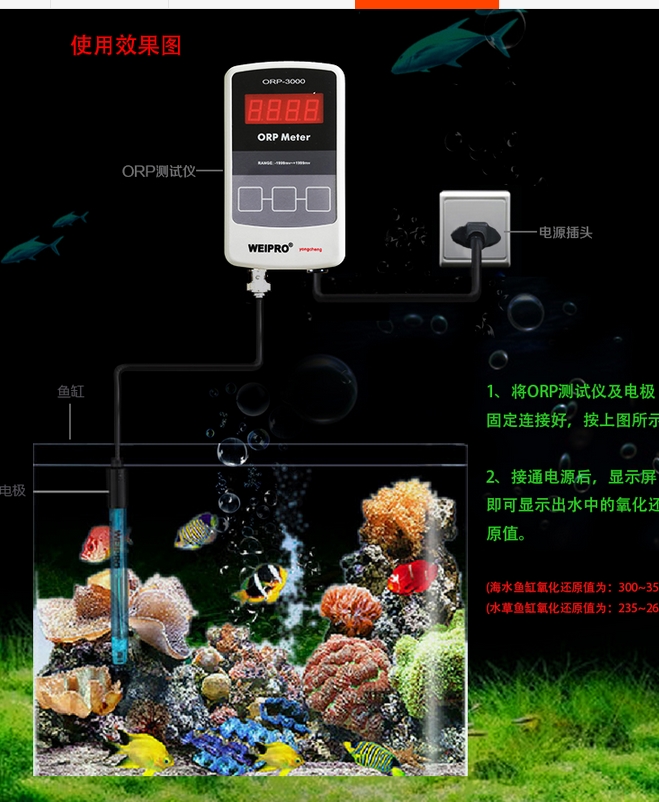 Marine Aquarium Orp - AKVARYUM ORP Ölçer WEIPRO ORP -