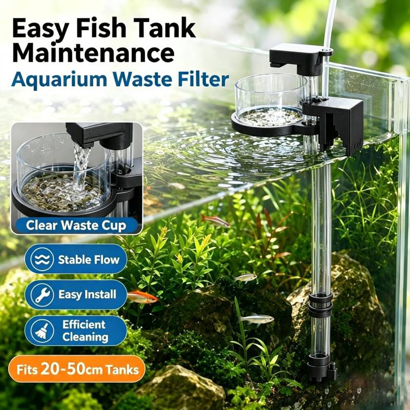 Protein Skimmer Hang On - Çıkarılabilir Hava Kaldıraçlı Akvaryum Balık Atık