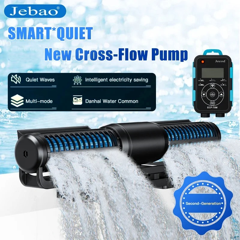 Marine Aquarium Wave Maker - Jebao ECP-M Akıllı Çapraz Akışlı Dalga