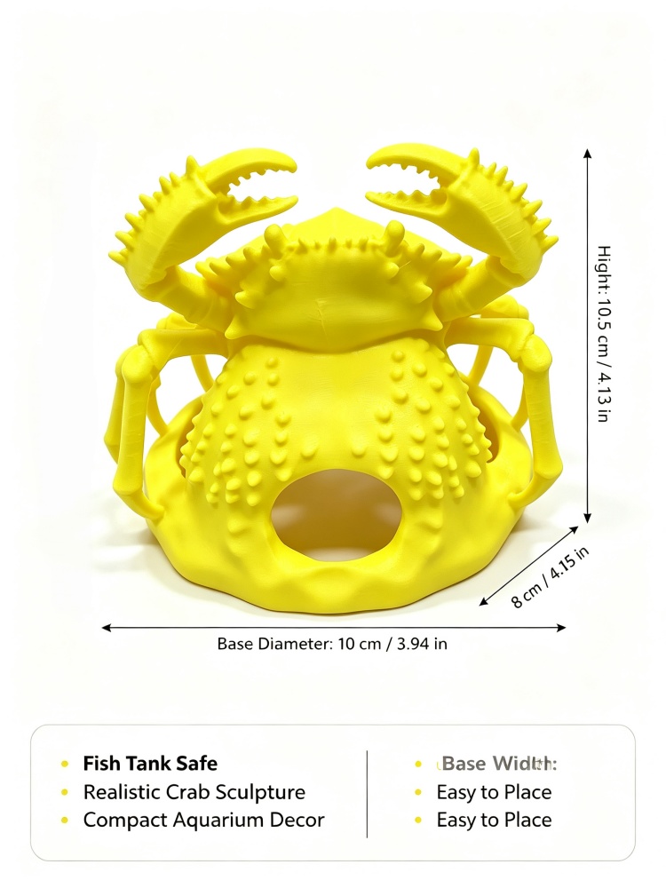 Sarı simüle edilmiş yengeç akv - Marine Aquarium Used incelemesi ve fiyatı