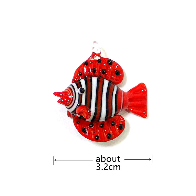 Renkli minyatür cam balık heyk - Marine Aquarium Orp incelemesi ve fiyatı