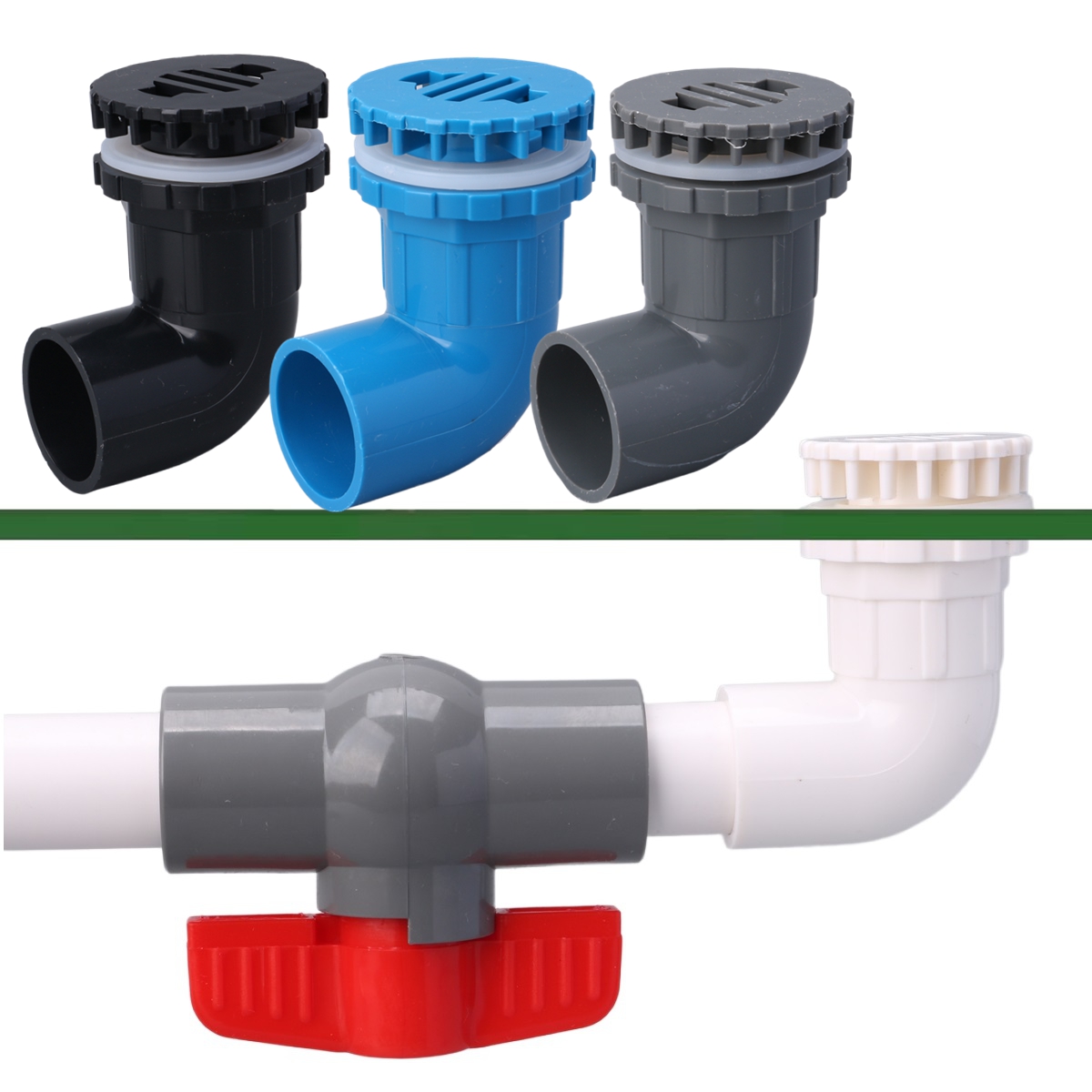 1 adet 20/25/32/40/50mm PVC bo - Marine Aquarium Overflow incelemesi ve fiyatı