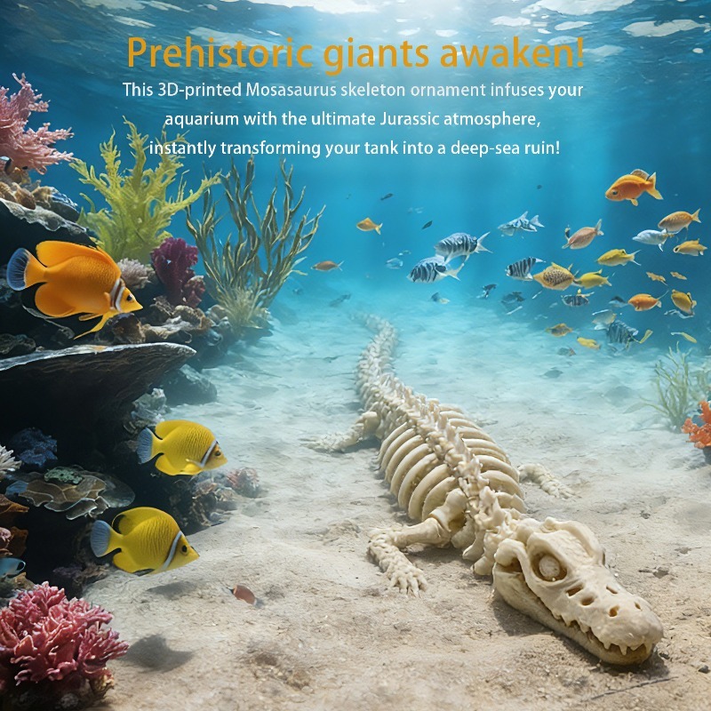 1 Adet Gerçekçi Mosasaur İskel - Marine Aquarium Used incelemesi ve fiyatı